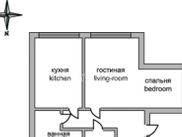 Купить однокомнатную квартиру по адресу Москва, Мытная улица, дом 13